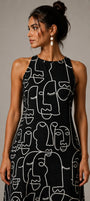 The Non Linear Racerback Maxi Dress OddOneOut