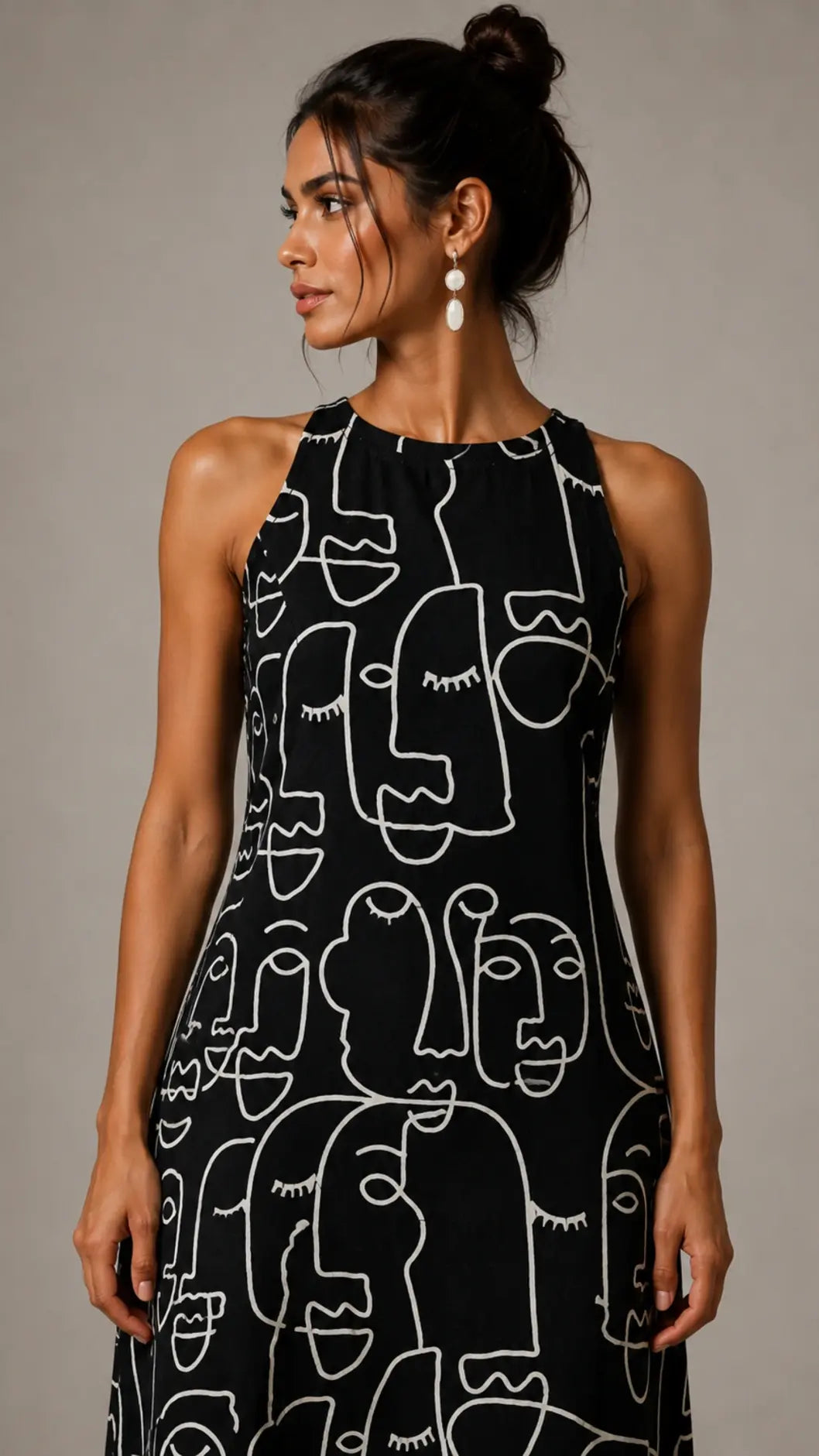 The Non Linear Racerback Maxi Dress OddOneOut