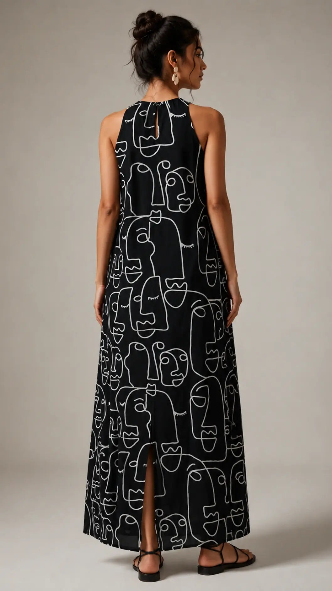 The Non Linear Racerback Maxi Dress OddOneOut