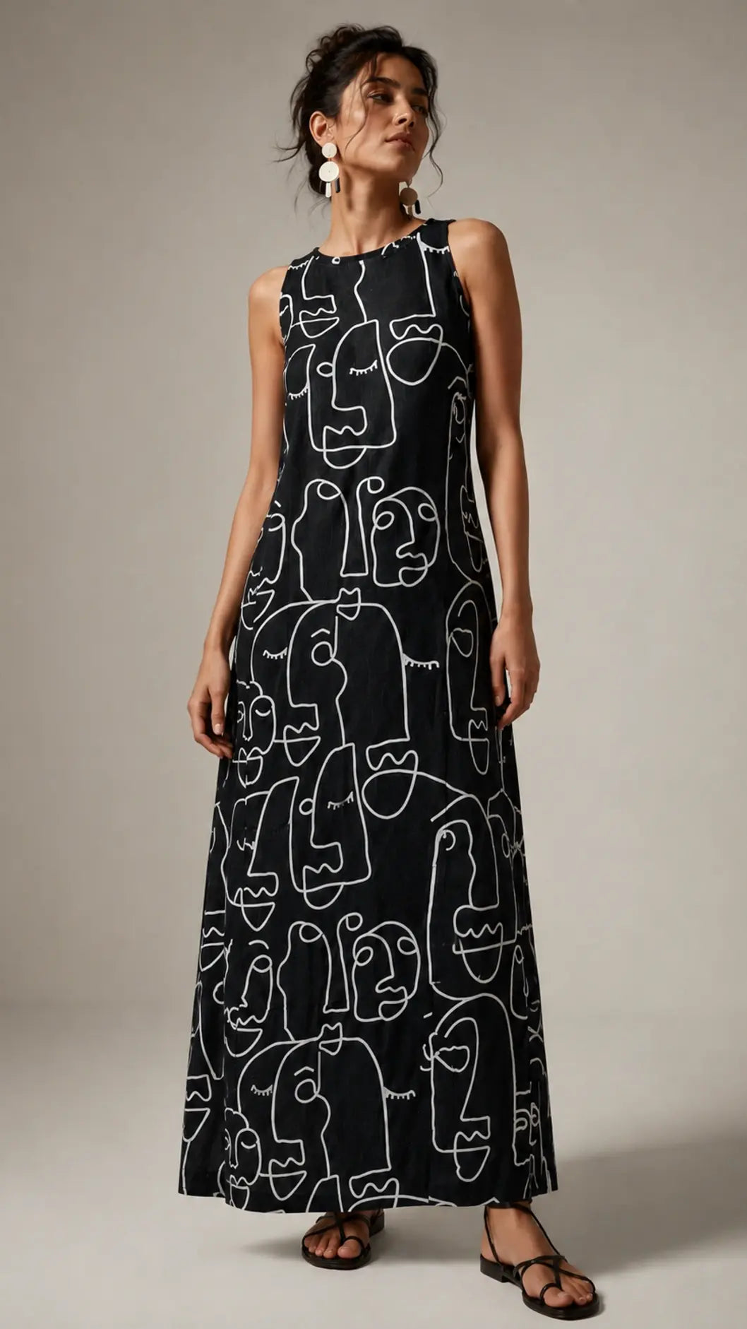 The Non Linear Racerback Maxi Dress OddOneOut