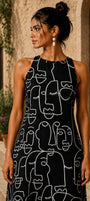 The Non Linear Racerback Maxi Dress OddOneOut