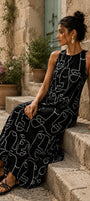 The Non Linear Racerback Maxi Dress OddOneOut
