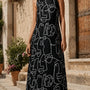The Non Linear Racerback Maxi Dress OddOneOut
