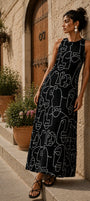 The Non Linear Racerback Maxi Dress OddOneOut
