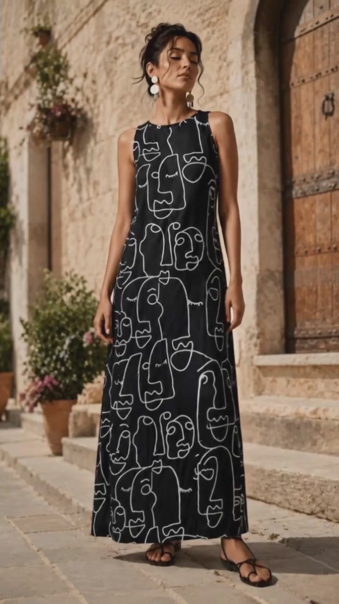 The Non Linear Racerback Maxi Dress