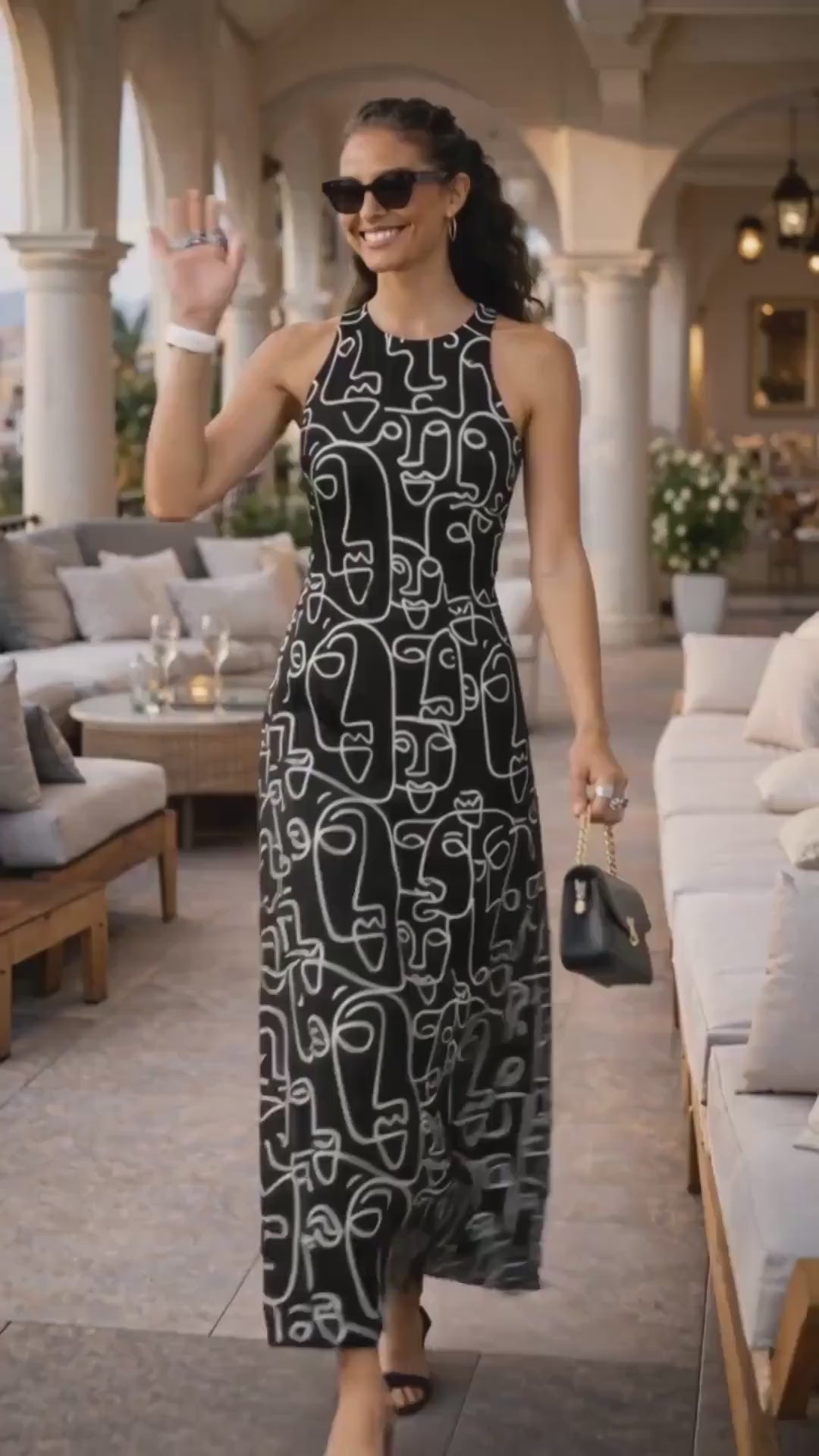 The Non Linear Racerback Maxi Dress
